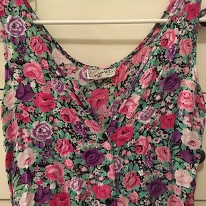Vintage floral dress